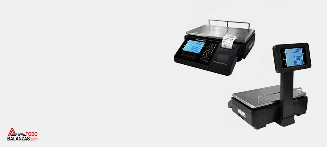 Balanza comercial con impresora BC1803